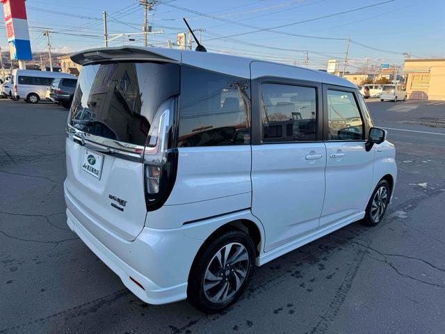 ソリオバンディット ハイブリッドMV 4WD 全周囲カメラ ナビ クリアランスソナー オートクルーズコントロール レーンアシスト 衝突被害軽減システム 両側電動スライドドア オートライト LEDヘッドランプ スマートキー(5枚目)