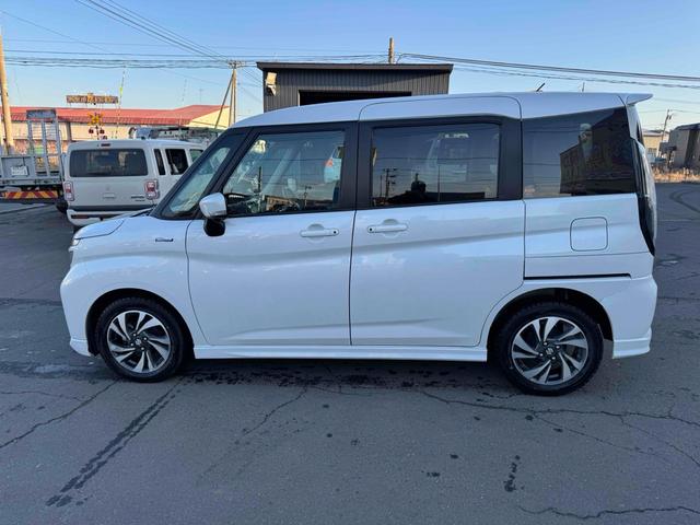 ソリオバンディット ハイブリッドMV 4WD 全周囲カメラ ナビ クリアランスソナー オートクルーズコントロール レーンアシスト 衝突被害軽減システム 両側電動スライドドア オートライト LEDヘッドランプ スマートキー(8枚目)