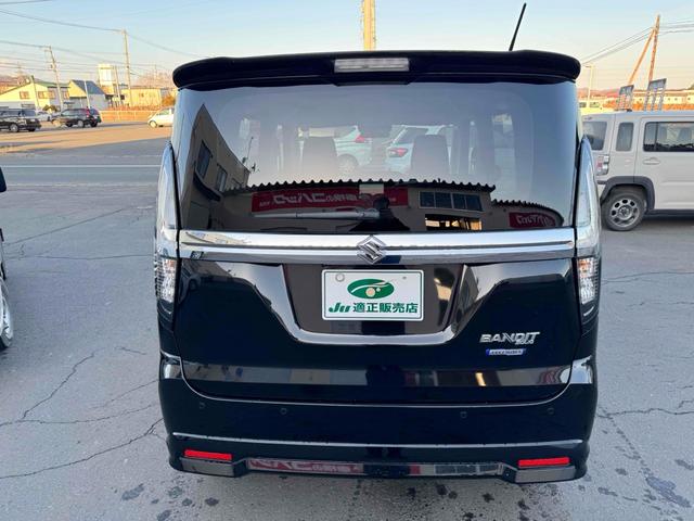 ソリオバンディット ハイブリッドMV 4WD 全周囲カメラ ナビ TV クリアランスソナー オートクルーズコントロール レーンアシスト 衝突被害軽減システム 両側電動スライドドア オートライト LEDヘッドランプ スマートキー(6枚目)