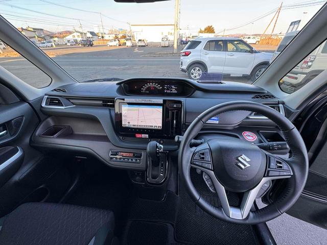 ソリオバンディット ハイブリッドMV 4WD 全周囲カメラ ナビ TV クリアランスソナー オートクルーズコントロール レーンアシスト 衝突被害軽減システム 両側電動スライドドア オートライト LEDヘッドランプ スマートキー(9枚目)