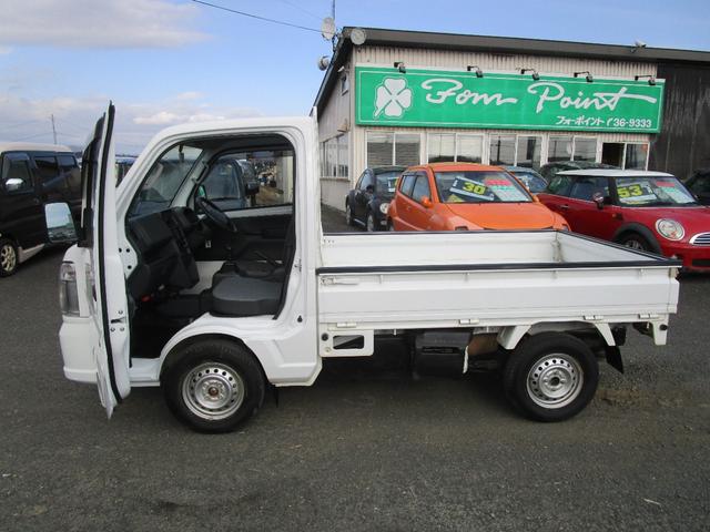 キャリイトラック KCエアコン・パワステ 切り替え4WD ABS Wエアバック サイドバイザー アオリガード(7枚目)