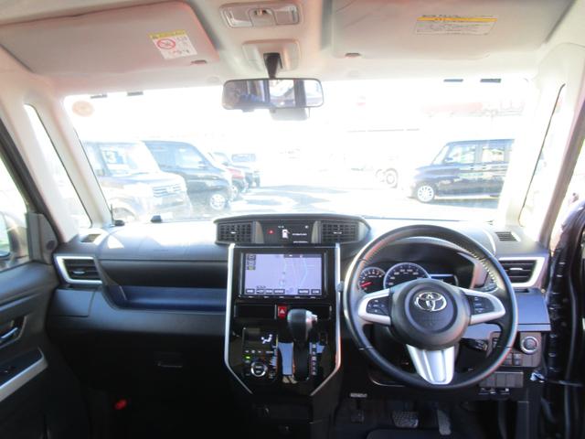 ルーミー カスタムG S 4WD 左右パワースライドドア スマートアシスト Eスターター プッシュスタート スマートキー LEDライト SDナビ DVD&CD Bluetooth バックカメラ アイドリングストップ ETC(12枚目)