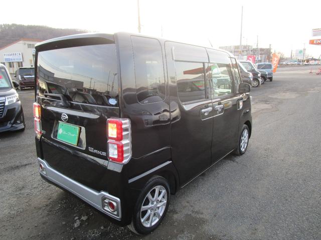 ウェイク Ｘ　ＳＡ　左パワースライドドア　Ｅスターター　シートヒーター　ＳＤナビ＆ワンセグＴＶ　ＤＶＤ＆ＣＤ　オートライト　ＨＩＤライト　プッシュスタート　スマートキー　ＥＴＣ　トラクションコントロール（8枚目）