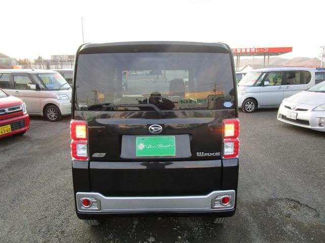 ウェイク Ｘ　ＳＡ　左パワースライドドア　Ｅスターター　シートヒーター　ＳＤナビ＆ワンセグＴＶ　ＤＶＤ＆ＣＤ　オートライト　ＨＩＤライト　プッシュスタート　スマートキー　ＥＴＣ　トラクションコントロール（9枚目）