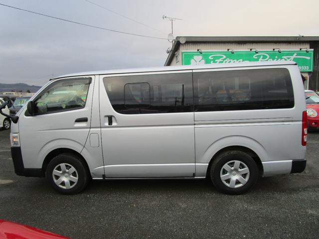 ハイエースバン ロングＤＸ　２．８Ｌディーゼルターボ　９人乗り　プリクラッシュセーフティ　ＳＤナビ＆フルセグＴＶ　ＤＶＤ＆ＣＤ　Ｂｌｕｅｔｏｏｔｈ　バックカメラ　オートライト　リヤヒーター　オートライト　キーレス（6枚目）