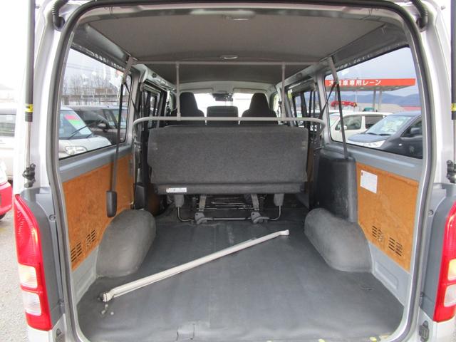 ハイエースバン ロングＤＸ　２．８Ｌディーゼルターボ　９人乗り　プリクラッシュセーフティ　ＳＤナビ＆フルセグＴＶ　ＤＶＤ＆ＣＤ　Ｂｌｕｅｔｏｏｔｈ　バックカメラ　オートライト　リヤヒーター　オートライト　キーレス（17枚目）