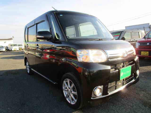 タント Gスペシャル 4WD 左パワースライドドア エコアイドル スマートキー キーフリー SDナビ フルセグTV DVD&CD SDHC Bluetooth Eスターター(3枚目)