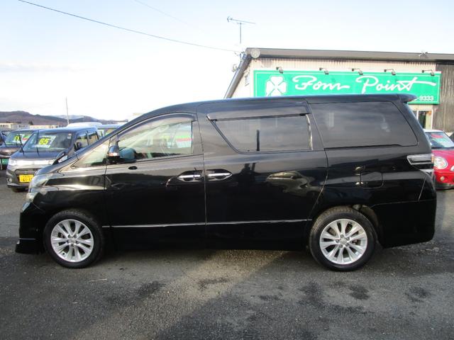 ヴェルファイア 2.4Z プラチナムセレクション 4WD 左右パワースライドドア フィリップダウンモニター HDDナビ&フルTV バックカメラ DVD&CD パワーバックドア HIDライト スマートキー Eスターター ETC オートライト(6枚目)