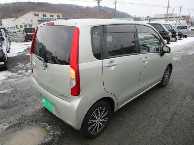 ムーヴ L 4WD アイドリングストップ CDチューナー USB AUX キーレス ABS オート格納機能付きミラー サイドバイザー プライバシーガラス(8枚目)