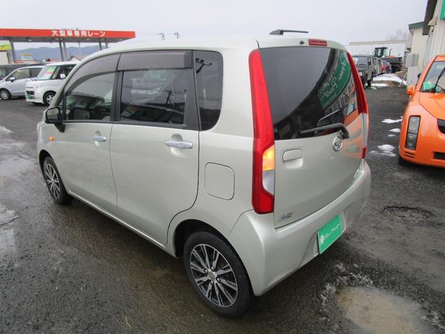 ムーヴ L 4WD アイドリングストップ CDチューナー USB AUX キーレス ABS オート格納機能付きミラー サイドバイザー プライバシーガラス(10枚目)