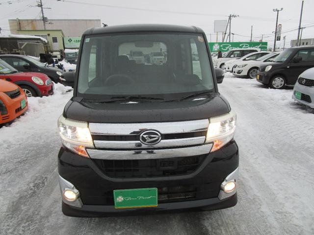 タント カスタムＸ　ＳＡ　４ＷＤ　スマートアシスト　ＬＥＤライト　ＳＤナビ　フルセグＴＶ　ＤＶＤ＆ＣＤ　パワースライドドア　スマートキー　プッシュスタート　トラクションコントロール　アイドリングストップ（2枚目）