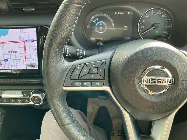キックス １．２　Ｘ　（ｅ－ＰＯＷＥＲ）　９インチナビ　プロパイロット　夏冬タイヤ　ナビ＆ＴＶ　寒冷地仕様　ワンオ－ナ－車　追従クルコン　スマートキー　ＬＥＤヘッド　レーンアシスト　パワーステアリング　盗難防止システム　ドライブレコーダー　整備記録簿有　メモリーナビ　サイドエアバッグ（19枚目）