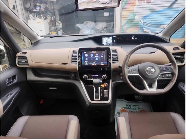 セレナ ハイウェイスター　４ＷＤ・車検整備付・ＡＶ付純正９型ナビＴＶ・１１型後席モニター・インテリキー・純正エアロ・純正ＬＥＤ・両側ＰＳＤ・プロパイ・クルコン・ＥＴＣ・エマブレーキ・ＬＫＡ・ハンズフリードア（15枚目）