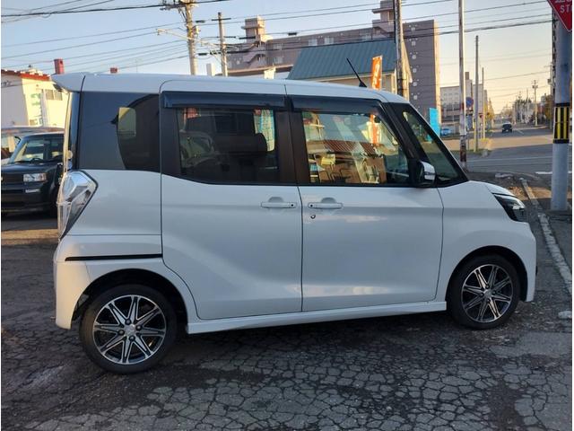 eKスペースカスタム カスタムT セーフティプラスエディション 4WD・車検整備付・CVT・BT付OPナビTV・全方位カメラ・キーフリー・ステアSW・ターボ・LEDライト・エアロ・両側PSD・純正AW新冬タイヤ・I-STOP・EMブレーキ・シートヒーター・クルコン(4枚目)