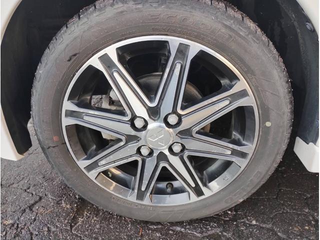 eKスペースカスタム カスタムT セーフティプラスエディション 4WD・車検整備付・CVT・BT付OPナビTV・全方位カメラ・キーフリー・ステアSW・ターボ・LEDライト・エアロ・両側PSD・純正AW新冬タイヤ・I-STOP・EMブレーキ・シートヒーター・クルコン(19枚目)