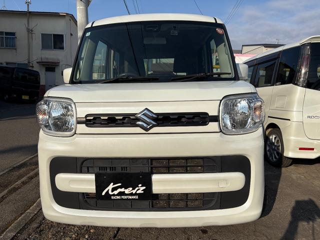 スペーシア ハイブリッドＧ　４ＷＤ・フル装備・ＣＶＴ・Ｉ－ＳＴＯＰ・ＣＤオーディオ・Ｄ側シートヒーター・１４ＡＷ付夏タイヤ・１４ＳＷ付冬タイヤ・パーキングセンサー・デュアルセンサーブレーキサポート・車線逸脱警報システム（2枚目）