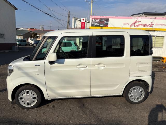 スペーシア ハイブリッドＧ　４ＷＤ・フル装備・ＣＶＴ・Ｉ－ＳＴＯＰ・ＣＤオーディオ・Ｄ側シートヒーター・１４ＡＷ付夏タイヤ・１４ＳＷ付冬タイヤ・パーキングセンサー・デュアルセンサーブレーキサポート・車線逸脱警報システム（5枚目）