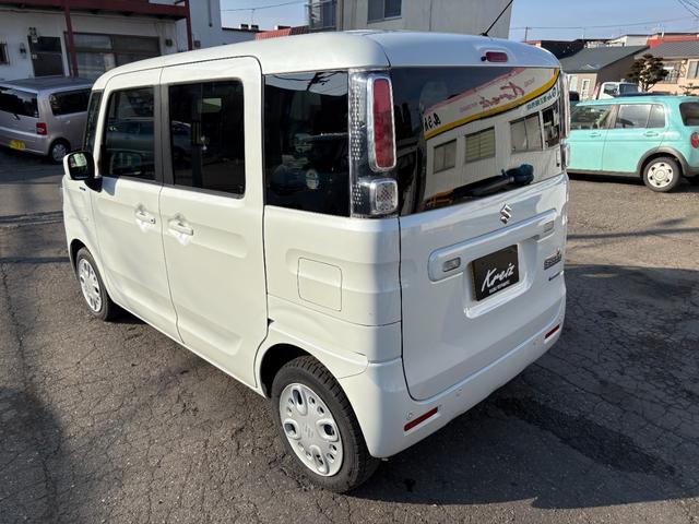 スペーシア ハイブリッドＧ　４ＷＤ・フル装備・ＣＶＴ・Ｉ－ＳＴＯＰ・ＣＤオーディオ・Ｄ側シートヒーター・１４ＡＷ付夏タイヤ・１４ＳＷ付冬タイヤ・パーキングセンサー・デュアルセンサーブレーキサポート・車線逸脱警報システム（8枚目）