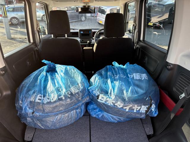 スペーシア ハイブリッドＧ　４ＷＤ・フル装備・ＣＶＴ・Ｉ－ＳＴＯＰ・ＣＤオーディオ・Ｄ側シートヒーター・１４ＡＷ付夏タイヤ・１４ＳＷ付冬タイヤ・パーキングセンサー・デュアルセンサーブレーキサポート・車線逸脱警報システム（27枚目）