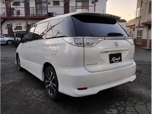 エスティマ アエラス　４ＷＤ・車検整備付・ＣＶＴ・ＢＴ付ナビＴＶ・全方位カメラ・ＡＢＳ・ＥＴＣ・クルコン・純正フルエアロ・ＴＲＤリップ・純正ＨＩＤ・両側ＰＳＤ・ＣＶＴ・Ｒヒーター・純正１８ＡＷ付・Ｅスタ・８人乗（8枚目）