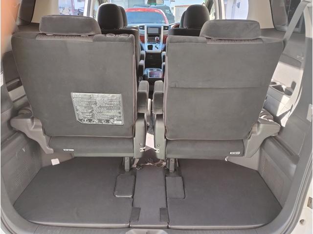 アルファード 240S 4WD・社外HDDナビTV・Bモニター・9インチ後席モニター・CVT・ABS・ETC・Eスタ・純正フルエアロ・純正HID・左側PSD・RヒーターA/C・クリアランスソナー・ダウンサス・7人乗り(35枚目)