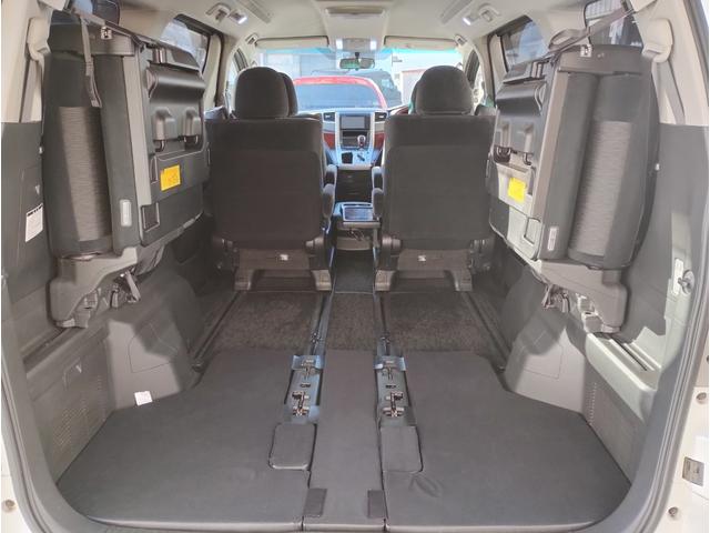 アルファード 240S 4WD・社外HDDナビTV・Bモニター・9インチ後席モニター・CVT・ABS・ETC・Eスタ・純正フルエアロ・純正HID・左側PSD・RヒーターA/C・クリアランスソナー・ダウンサス・7人乗り(36枚目)