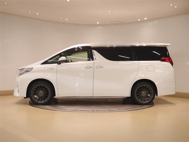 アルファードハイブリッド エグゼクティブラウンジ サンル-フ インテリジェントクリアランスソナー 地デジTV 両側電動スライドドア 黒革シート ドライブレコーダー バックモニタ- LEDライト アイドリングストップ 横滑り防止機能 4wd 3列シート(2枚目)