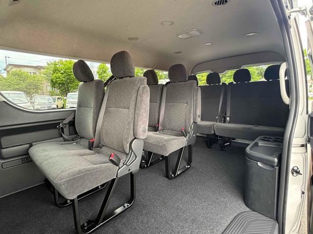 ハイエースワゴン ＧＬ　４ＷＤ　バックカメラ　プリクラッシュセーフティ　　オートマチックハイビーム　スマートキー　衝突安全ボディ　ＡＢＳ　ワイパーデアイサー　リアヒーター　リアクーラ　リアカメラ連動ルームミラー（6枚目）