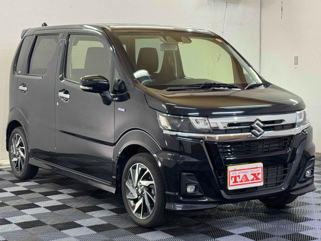 ワゴンＲカスタムＺ ハイブリッドＺＴ　４ＷＤ　レーンキーピング　コーナーセンサー　インタークーラーターボ　横滑り防止　シートヒーター　アイドリングストップ　レーダーブレーキ　クルコン（17枚目）