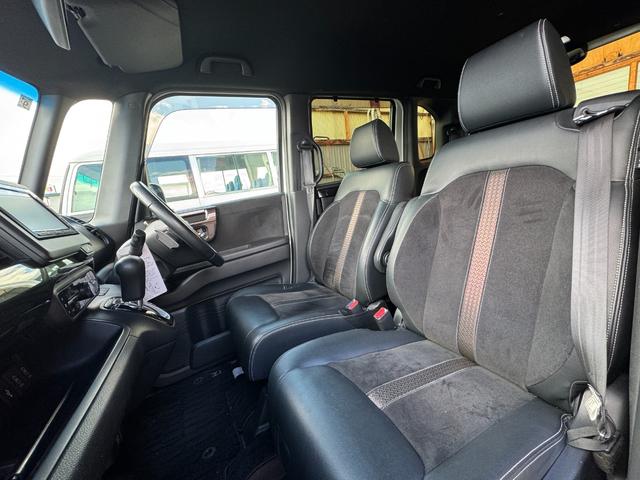 N-BOXカスタム G・EXターボホンダセンシング 4WD ミラーヒーター 純正エンジンスターター 社外足廻り 追従クルコン BT シートヒーター 純正メモリーナビ バックカメラ(6枚目)