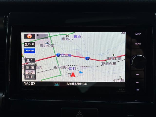 ハスラー ＪスタイルＩＩＩ　４ＷＤ　社外ナビ　デュアルセンサーブレーキサポート（5枚目）