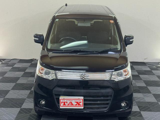 ワゴンＲスティングレー Ｘ　４ＷＤ　社外メモリーナビ　フルセグＴＶ　シートヒーター　ＨＩＤヘッドライト　アイドリングストップ　ＨＤＭＩ　ＵＳＢ（12枚目）