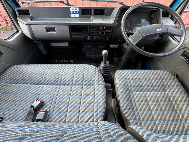 キャンター Ｗキャブロング　２ＷＤ　ＡＭラジオ　ＰＳ　Ｆパワーウィンド　リアヒーター　簡易クレーン２５０ｋｇ吊り（3枚目）