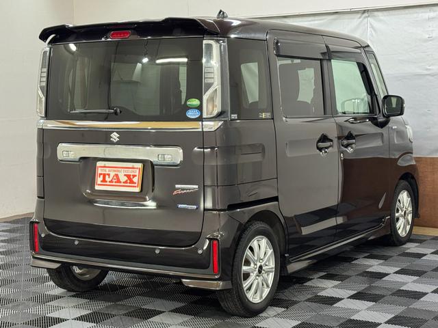 スペーシアカスタム ハイブリッドＧＳ　４ＷＤ　社外ＤＶＤデッキ　ＢＴ　ＣＤ　ワンオーナー　左側パワースライドドア　ＬＥＤヘッドライト　社外エンジンスターター（2枚目）