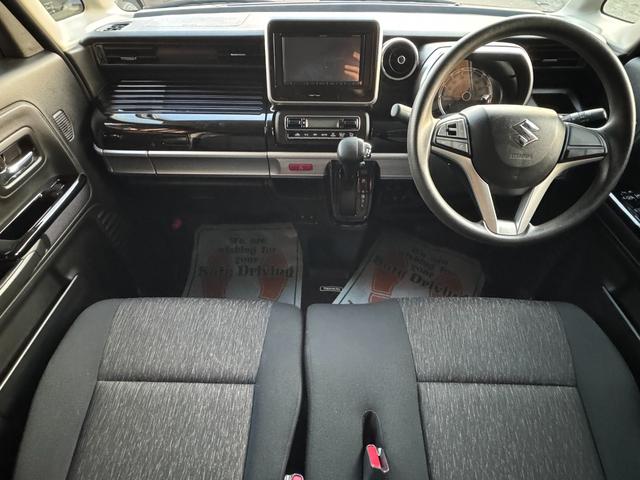 スペーシアカスタム ハイブリッドＧＳ　４ＷＤ　社外ＤＶＤデッキ　ＢＴ　ＣＤ　ワンオーナー　左側パワースライドドア　ＬＥＤヘッドライト　社外エンジンスターター（3枚目）