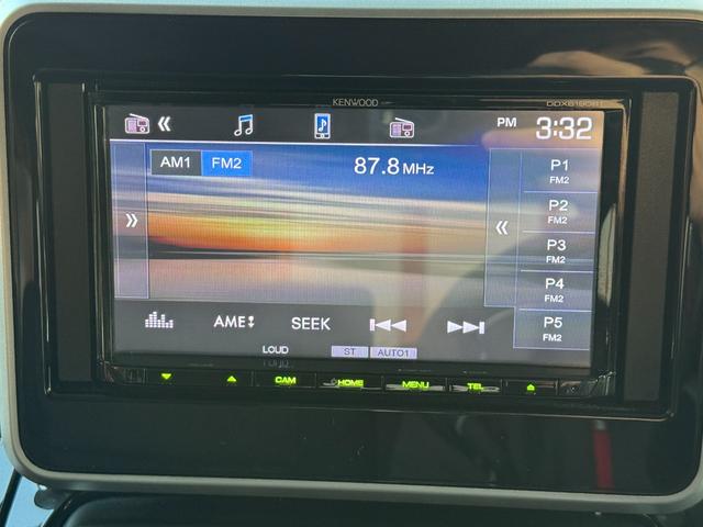 スペーシアカスタム ハイブリッドＧＳ　４ＷＤ　社外ＤＶＤデッキ　ＢＴ　ＣＤ　ワンオーナー　左側パワースライドドア　ＬＥＤヘッドライト　社外エンジンスターター（5枚目）