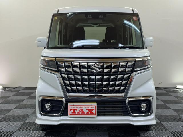 スペーシアカスタム ハイブリッドGS 4WD 追従クルコン オートハイビーム 前席シートヒーター デュアルレーダブレーキ オートライト ベンチシート コーナーセンサー レーンキーピング 喫煙車 寒冷地仕様 左側パワースライドドア(18枚目)