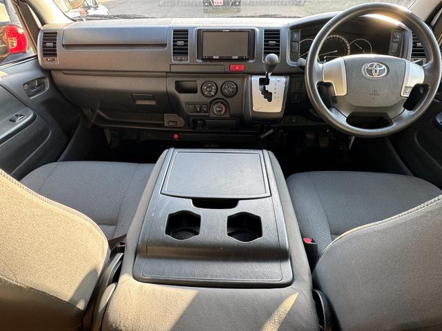ハイエースバン ロングDX 4WD 社外メモリーナビ トヨタセーフティセンス オートハイビーム 寒冷地仕様 リアヒーター バックカメラ(3枚目)