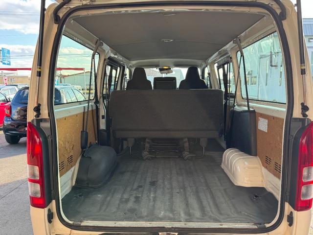 ハイエースバン ロングDX 4WD 社外メモリーナビ トヨタセーフティセンス オートハイビーム 寒冷地仕様 リアヒーター バックカメラ(8枚目)