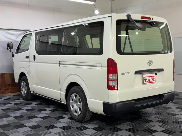 ハイエースバン ロングDX 4WD 社外メモリーナビ トヨタセーフティセンス オートハイビーム 寒冷地仕様 リアヒーター バックカメラ(24枚目)