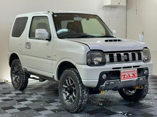 ジムニー クロスアドベンチャー 4WD 社外エンジンスターター リフトアップ 社外足廻り シートヒーター ミラーヒーター 追加メーター 社外マフラー ハーフレザーシート(13枚目)