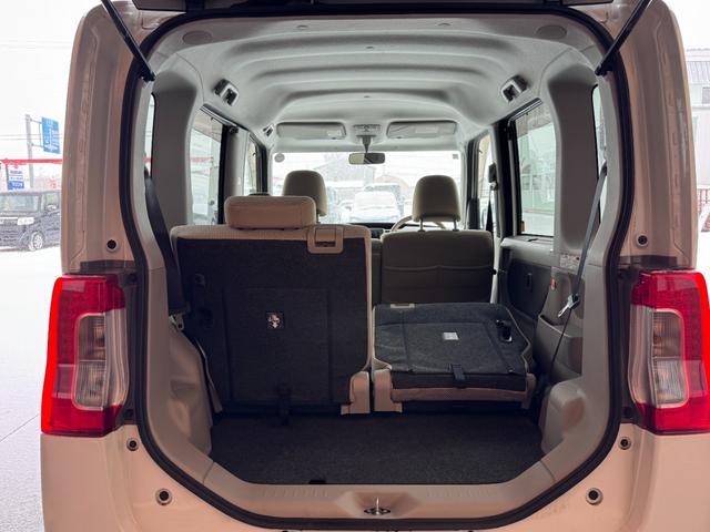 タント X スマートセレクションSA 4WD 社外CDデッキ スマートアシスト プッシュスタート 左側パワスラ エンジンスターター スマートキー(7枚目)