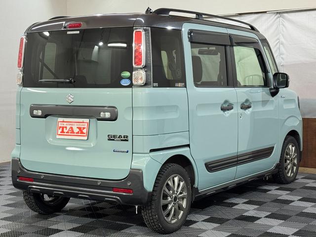 スペーシアギア ハイブリッドＸＺ　ターボ　４ＷＤ　社外ナビ　レーダーブレーキサポート　左右シートヒーター　ステアリングスイッチ　クルーズコントロール　左右パワースライドドア（2枚目）