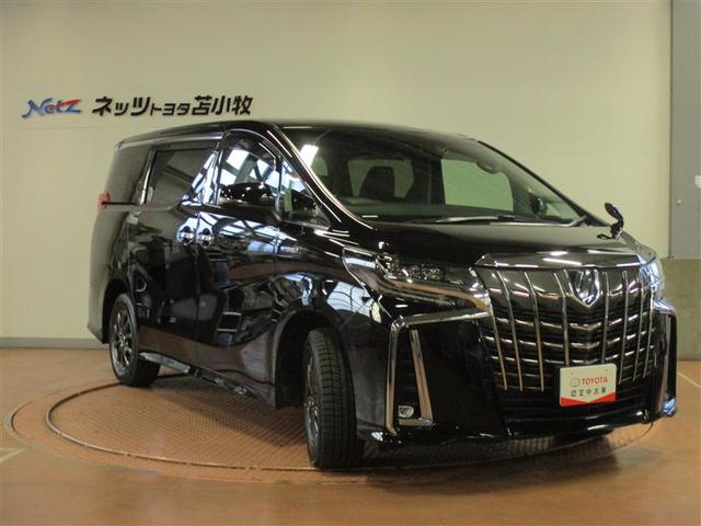 アルファードハイブリッド ＳＲ　Ｃパッケージ　４ＷＤ　メモリーナビ　ＤＶＤ再生　ミュージックプレイヤー接続可　バックカメラ　衝突被害軽減システム　ＥＴＣ　ドラレコ　両側電動スライド　ＬＥＤヘッドランプ　乗車定員７人　３列シート　ワンオーナー（2枚目）