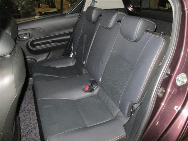 アクア Gブラックレザー フルセグ メモリーナビ DVD再生 バックカメラ ETC ワンオーナー(8枚目)