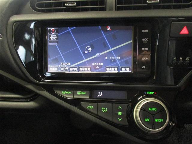 アクア Gブラックレザー フルセグ メモリーナビ DVD再生 バックカメラ ETC ワンオーナー(12枚目)