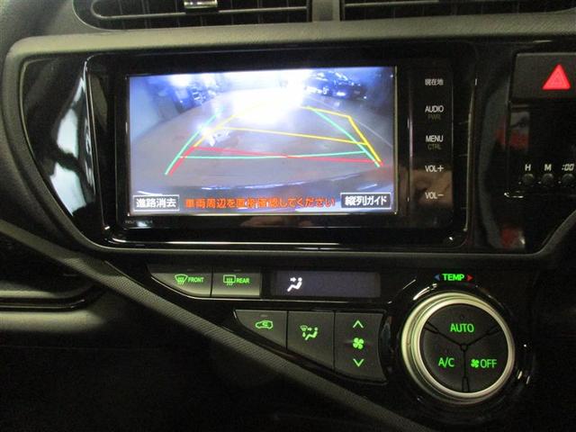 アクア Gブラックレザー フルセグ メモリーナビ DVD再生 バックカメラ ETC ワンオーナー(13枚目)