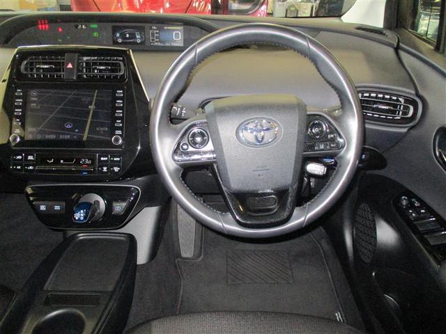 プリウス S 4WD メモリーナビ ミュージックプレイヤー接続可 バックカメラ 衝突被害軽減システム ETC LEDヘッドランプ(5枚目)