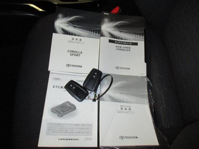 カローラスポーツ G X 4WD メモリーナビ ミュージックプレイヤー接続可 バックカメラ 衝突被害軽減システム ETC LEDヘッドランプ アイドリングストップ(23枚目)