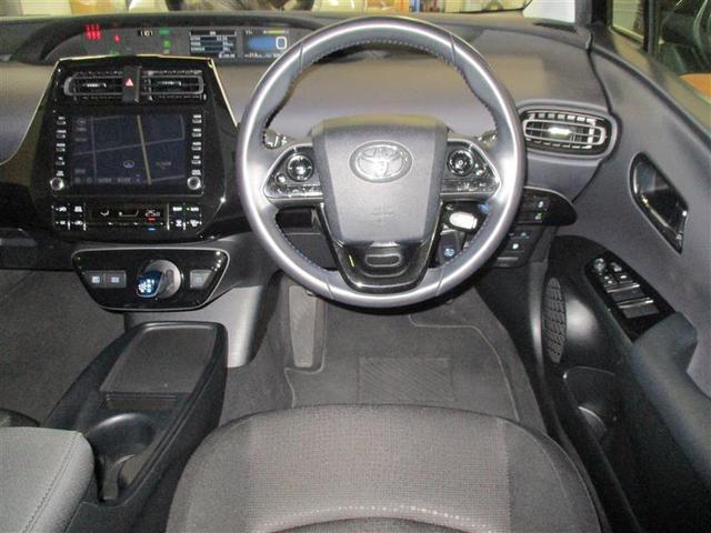 プリウス S 4WD メモリーナビ ミュージックプレイヤー接続可 バックカメラ 衝突被害軽減システム ETC LEDヘッドランプ(5枚目)